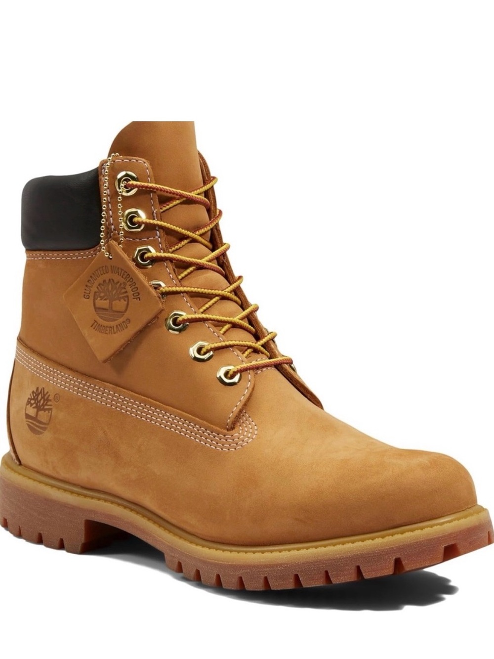 Timberland Wheat/Tan Waterproof Lace-Up Men's Work Boot
